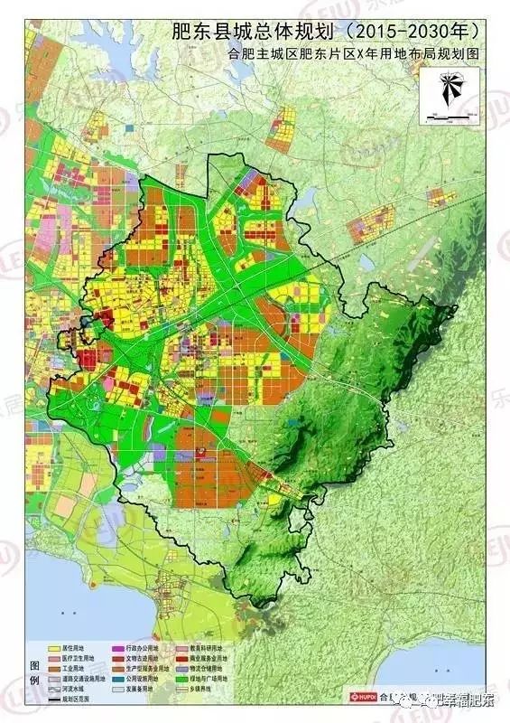 肥东最新规划,肥东城区发展蓝图新鲜出炉